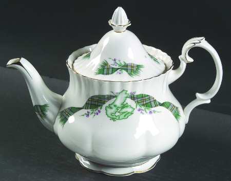 Cape Breton Island Teapot & Lid
