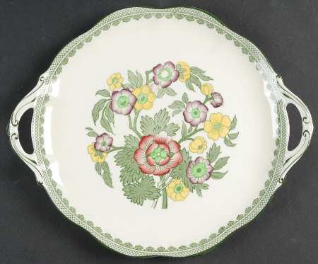 Canton Handled Cake Plate