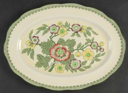 Canton 13" Oval Serving Platter