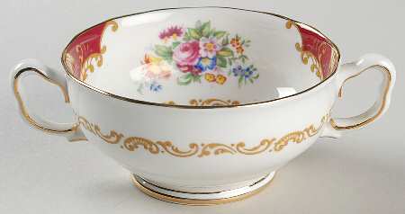 Canterbury Footed Cream Soup Bowl