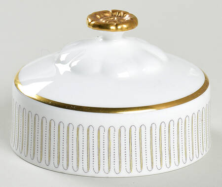 Capri Lid for Round Butter (Uses Bread & Butter Plate)