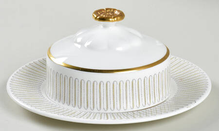 Capri Round Covered Butter (Uses Bread & Butter Plate)
