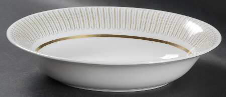 Capri 9" Oval Vegetable Bowl