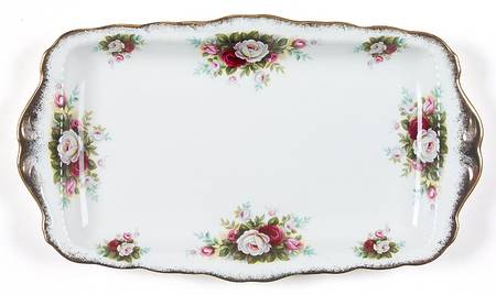 Celebration Large Sandwich Tray by Royal Albert