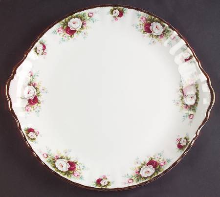Celebration Large Handled Cake Plate