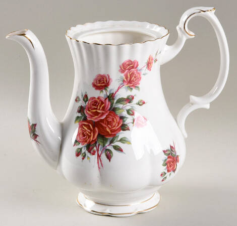 Centennial Rose Coffee Pot No Lid