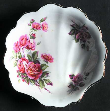 Centennial Rose Shell Shaped Dish