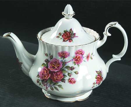 Centennial Rose Teapot & Lid