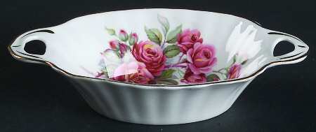 Centennial Rose Oval Sweet Meat Dish
