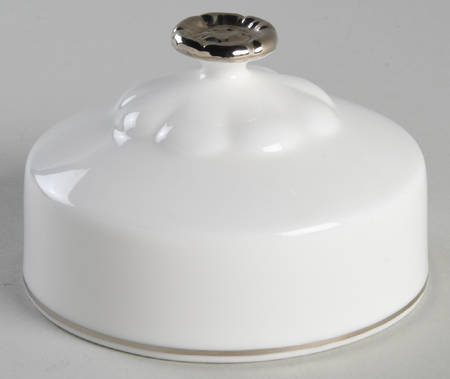 Chantilly Platinum Lid for Round Butter (Uses Bread & Butter Plate)