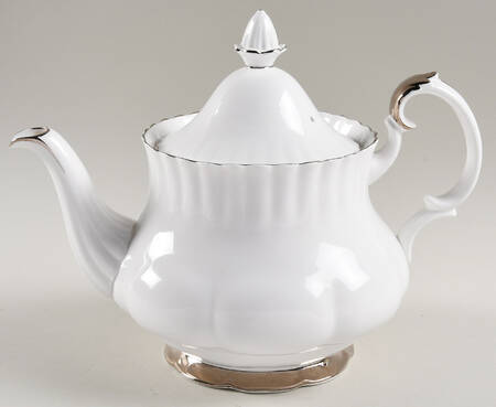 Chantilly Platinum Teapot & Lid