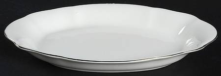 Chantilly Platinum Tray for Mini Creamer & Open Sugar