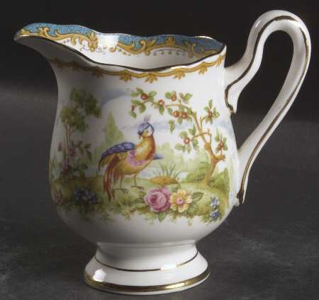 Chelsea Bird Blue Mini Creamer