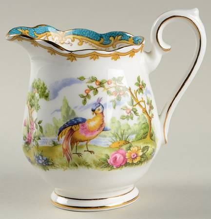 Chelsea Bird Blue Mini Creamer