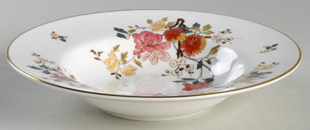 China Garden Rim Soup Bowl
