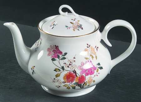 China Garden Teapot & Lid
