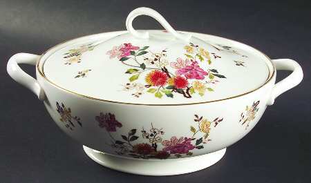 China Garden Round Covered Vegetable by Royal Albert