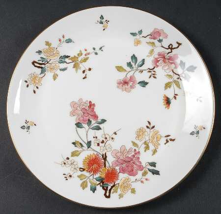 China Garden Luncheon Plate
