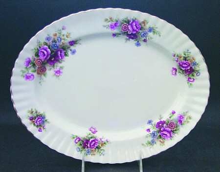 Chelsea Garden 12" Oval Serving Platter