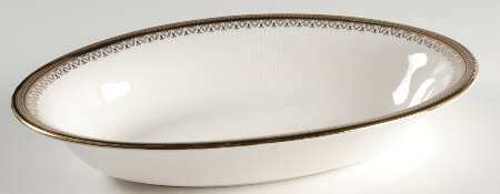 Clarence 10" Oval Vegetable Bowl