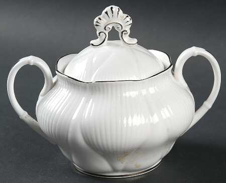 Clair De Lune Sugar Bowl & Lid
