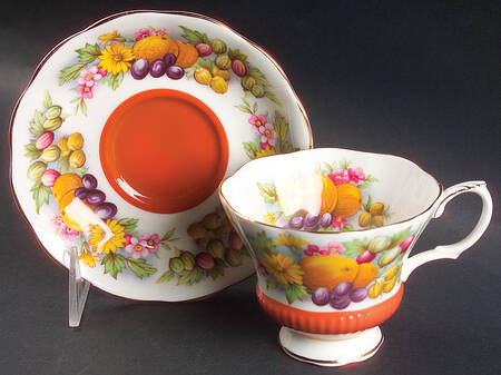 Country Fayre Series Footed Cup & Saucer Set