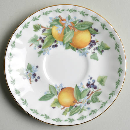 Covent Gardens Saucer for Footed Demitasse Cup by Royal Albert