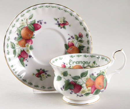 Covent Gardens Breakfast Cup & Saucer Set