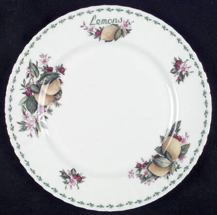 Covent Gardens Dinner Plate by Royal Albert
