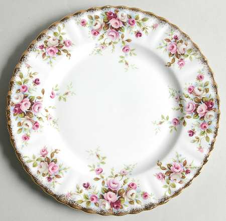 Cottage Garden Salad Plate by Royal Albert