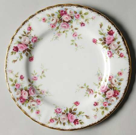 Cottage Garden Dessert/Pie Plate