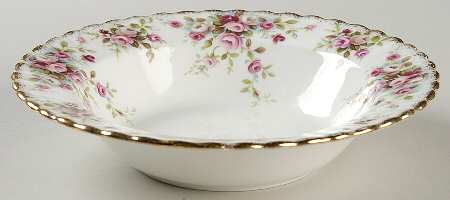 Cottage Garden Rim Soup Bowl by Royal Albert