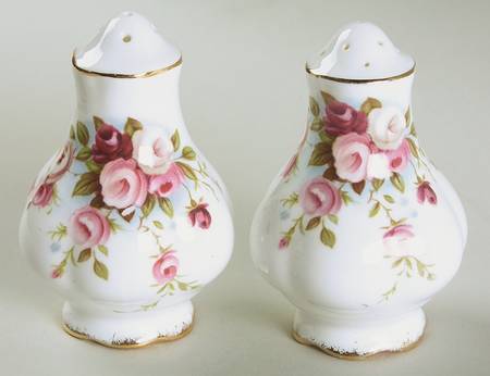 Cottage Garden Salt & Pepper Set by Royal Albert