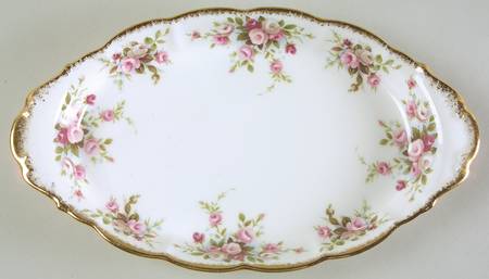 Cottage Garden Tray for Creamer & Sugar with Lid