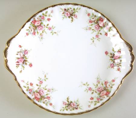 Cottage Garden Handled Cake Plate