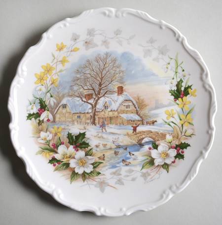 Cottage Garden Year Series Salad Plate