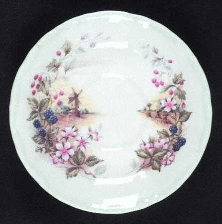 Cottage Garden Year Series Saucer for Footed Cup