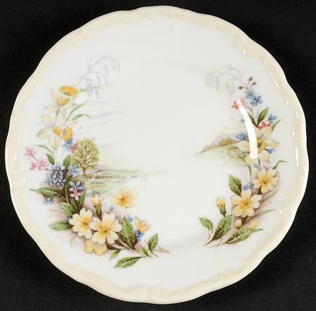 Cottage Garden Year Series Bread & Butter Plate