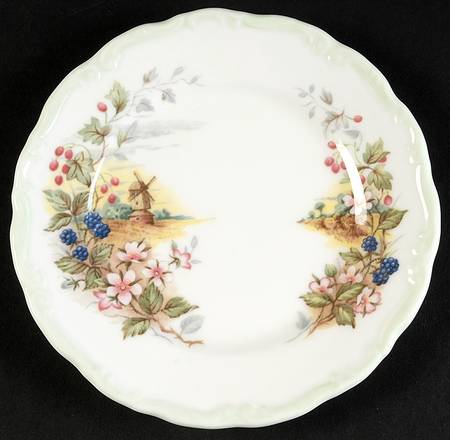 Cottage Garden Year Series Bread & Butter Plate