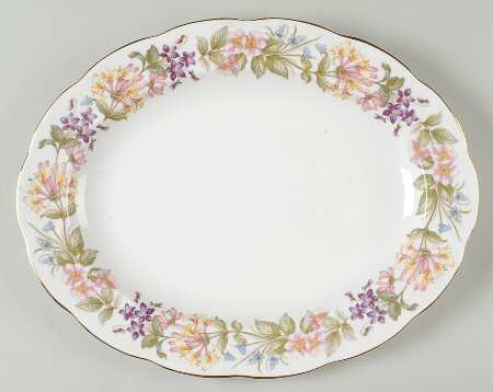 Country Lane 13" Oval Serving Platter