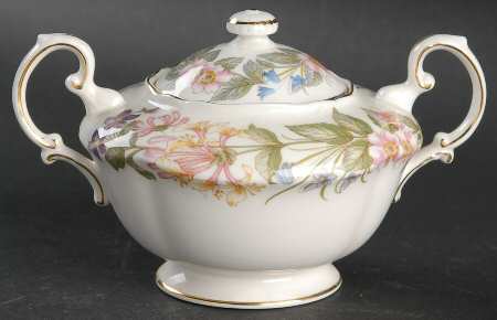 Country Lane Mini Sugar Bowl & Lid