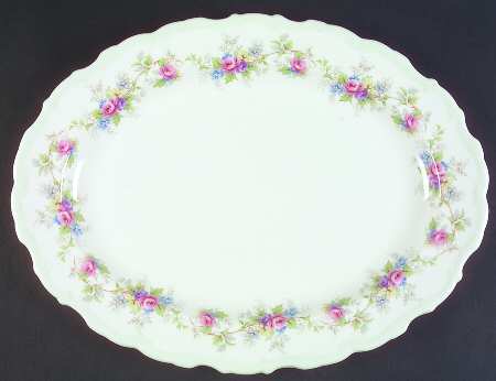 Colleen 16" Oval Serving Platter