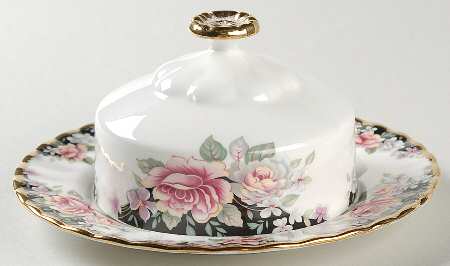 Round Covered Butter