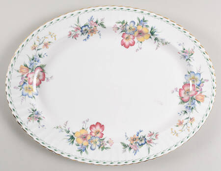 Constance 16" Oval Serving Platter