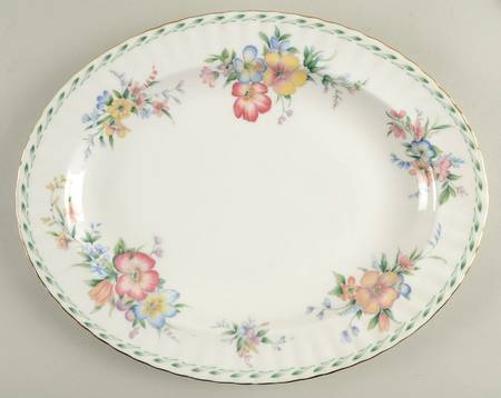 Constance 13" Oval Serving Platter