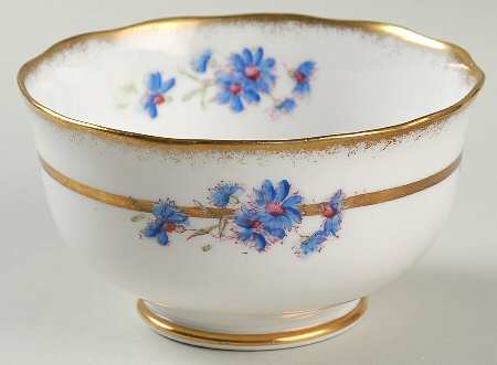 Cornflower Open Sugar Bowl