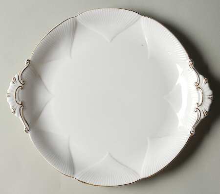 Coronet Handled Cake Plate