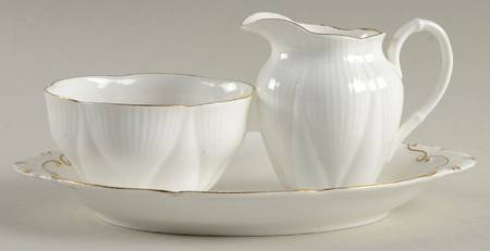 Coronet Tray for Mini Creamer & Open Sugar