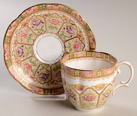 Court Flat Cup & Saucer Set