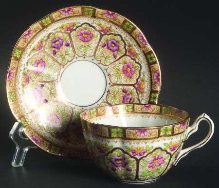 Court Flat Cup & Saucer Set